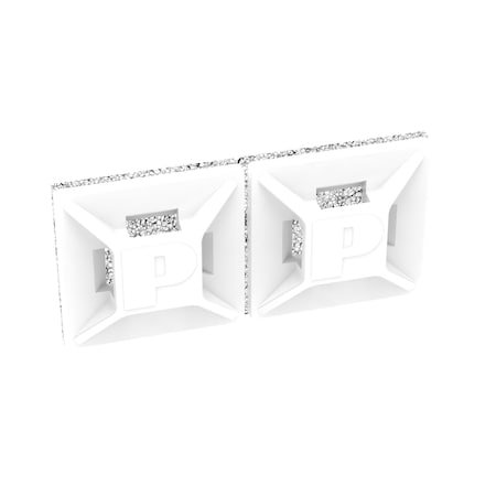 Panduit Cable Tie Mount, Vhb Adh., .75" X .75" (100 Pack), 100PK ABMM-AV-C